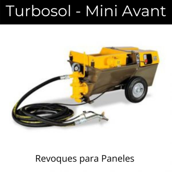 Turbosol Mini Avant para revoques en paneles